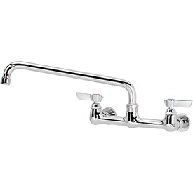 Picture of Krowne B2169951 Commercial Series 8 in. Center Wall Mount Faucet&#44; 6 in. Spout