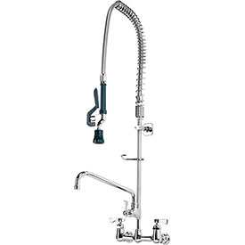Picture of Krowne B2169974 Royal Series 8 in. Center Wall Mount Pre-Rinse with Add-On Faucet&#44; 12 in. Spout