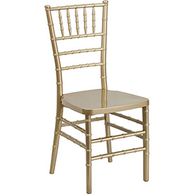 Chiavari Chairs - Resin, Gold