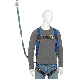 Picture of Alexander Andrew B1917123 FallTech Starter Kit with 7015 Harness&#44; 6 ft. Shock Absorbing Lanyard & Gear Bag