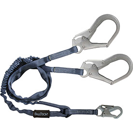 Picture of Alexander Andrew B1917187 FallTech Internal 6 ft. Shock Absorbing Lanyard with 1 Snap Hook & 2 Rebar Hooks