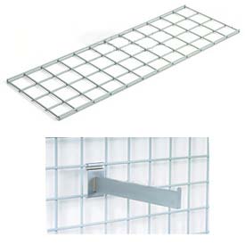 Picture of Global Industrial 331400 48 x 12 in. Wire Shelves with Brackets&#44; Pack of 2