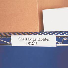 Picture of Aigner Index WR1256 25 Piece Wire Shelving Label Holder&#44; 6 x 0.012 in. - Clear