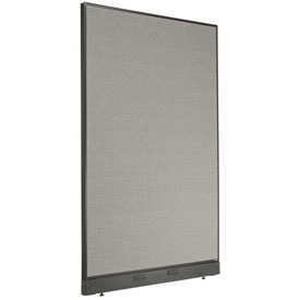 Picture of Global Industrial 238638EGY Electric Office Partition Panel&#44; 48.25 x 76 in. - Gray