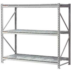 Extra High Capacity Bulk Rack with Wire Decking