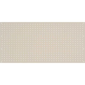 Steel Pegboard Panel - Tan - 36 x 19 in. - Durable Storage Solution