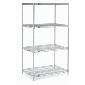 54 in.  Chrome Wire Shelving - 24 x 18 in.