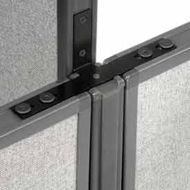 Low-High 3-Way Connector - Black - 60 in. - Steel Construction