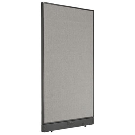 Picture of Global Industrial 238635EGY 36.25 x 64 in. Electric Office Partition Panel&#44; Gray