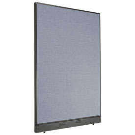 Picture of Global Industrial 238637EBL 48.25 x 64 in. Electric Office Partition Panel&#44; Blue