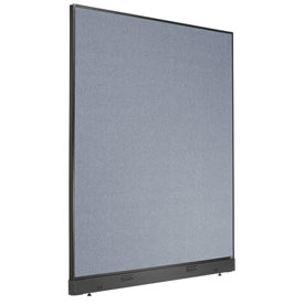 Picture of Global Industrial 238640EBL 60.25 x 76 in. Electric Office Partition Panel&#44; Blue