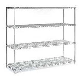 Nexel Chrome Wire Shelving - 54 x 72 x 14 in.