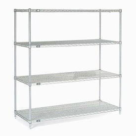 Nexel Chrome Wire Shelving