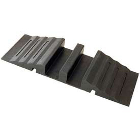 32.5 x 12 x 3.5 in. Molded Rubber Cable & Hose Protection Crossover