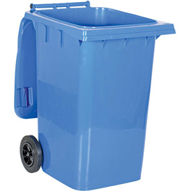 TH-95-BLU 95 gal Mobile Trash Can, Blue