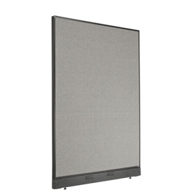 Picture of Global Industrial 238637EGY 48.25 x 64 in. Electric Office Partition Panel&#44; Gray