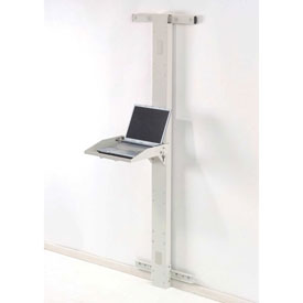 Global Industrial 239194BG 72 in. Laptop Wall Mount Unit - Beige