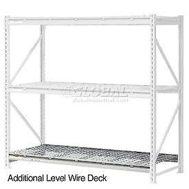 Global Industrial 504468A 72 x 36 in. Additional Level Wire Deck, Gray
