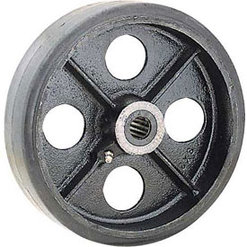 Picture of Casters&#44; Wheels & Industrial Handling 748613A 8 x 2 in. Mold-On Rubber Wheel