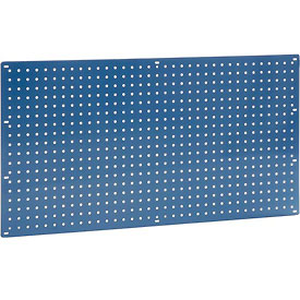 36 x 19 in. Heavy Duty Steel Pegboard - Blue