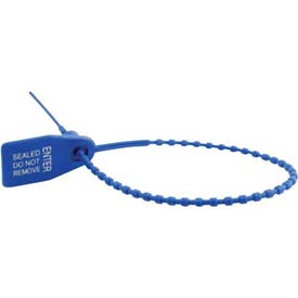 Security Seals Sealed - Do Not Remove, Blue - Pack of 100
