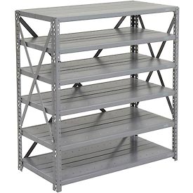 Picture of Global 239601 36 x 18 x 39 in. Steel Open Shelving with 6 Shelves & No Bin