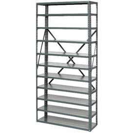 Picture of Global 239603 36 x 18 x 73 in. Steel Open Shelving with 10 Shelves & No Bin