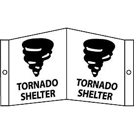 VS52W Facility Visi Sign - Tornado Shelter