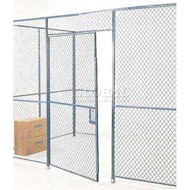 Wire Mesh Gray Hinged Door - Gray - 8 x 4 in.