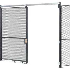 Global Industrial 603339 Wire Mesh Gray Sliding Gate - 8 x 6 in -  GLOBAL INDUSTRIES