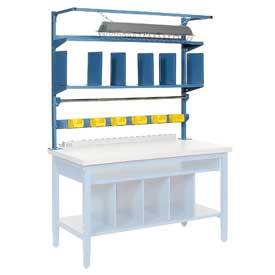 60 in. Riser Kit with Dividers - Blue