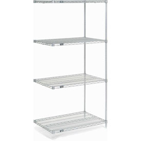 Poly-Z-Brite Wire Shelving Add-On - Clear