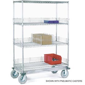 Chrome Wire Shelf Truck