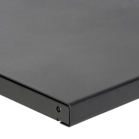 Steel Square Edge Workbench Top - Black - 60 x 36 x 1.75 in. Thick