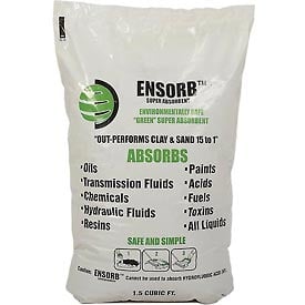 ENP D225 ENSORB Super Absorbent, 1.5 Cubic Foot Large Bag - White