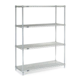 18425C 54 x 42 x 18 in. Chrome Wire Shelving