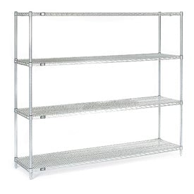 18725C 54 x 72 x 18 in. Chrome Wire Shelving