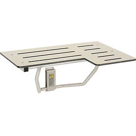 Reversible Folding Shower Seat - Ivory - 33 in.