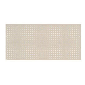 Heavy Duty Steel Pegboard - Tan - 36 x 19 in. - Durable Design