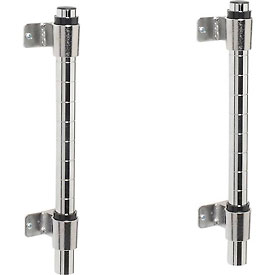 Wall Mount Post & Bracket Kit - Steel - 14 in. - Assembled - Durable Design