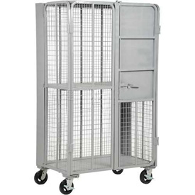 Picture of Vestil Manufacturing FST-2744-2 Folding Security Truck&#44; 45 x 27 x 77.19 in. - 2000 lbs