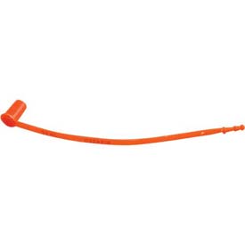 Security Seals - Red - 8.13 in. - Pack of 100 - Tamper-Evident Design