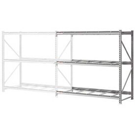 Heavy Duty Bulk Rack Add-On - Gray - 96 x 48 x 96 in. - Extra High Capacity