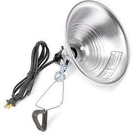 Picture of Bayco Products SL-300PDQ6 Clamp Light with Aluminum Reflector&#44; Silver
