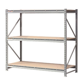 Extra High Capacity Bulk Rack - Gray - 72 x 36 x 72 in. - Heavy-Duty Design