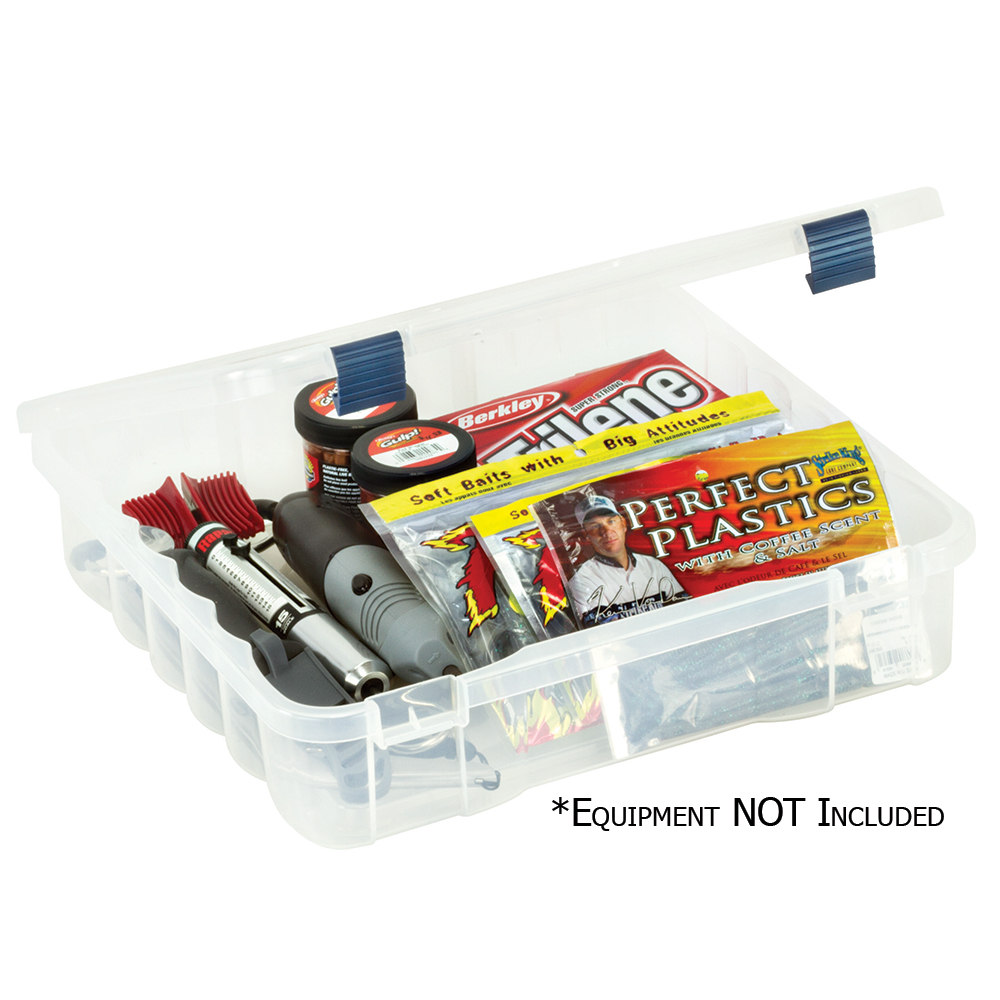 14 x 14.38 x 3.25 in. ProLatch Extra Large StowAway Compartment Box, Clear