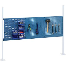 Workbench Mounting Kit - Blue - 60 in. - Includes Louver & Pegboard