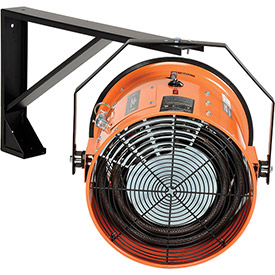 Salamander Heater Electric Wall Mount Fan Forced - Orange