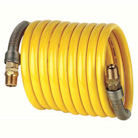 Picture of Guardair 38X12B03 0.38 in. x 12 ft. Recoil Air Hose Nylon Coilguard&#44; Metallic