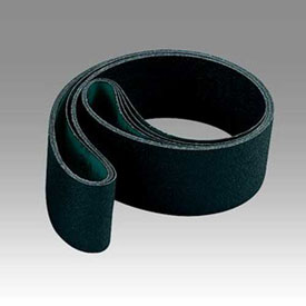 61500061744 Scotch-Brite Surface Conditioning Low Stretch Belt 3.50 x 15.5 in. Medium Grit Silicon Carbide, Blue & Green - Pack of 10